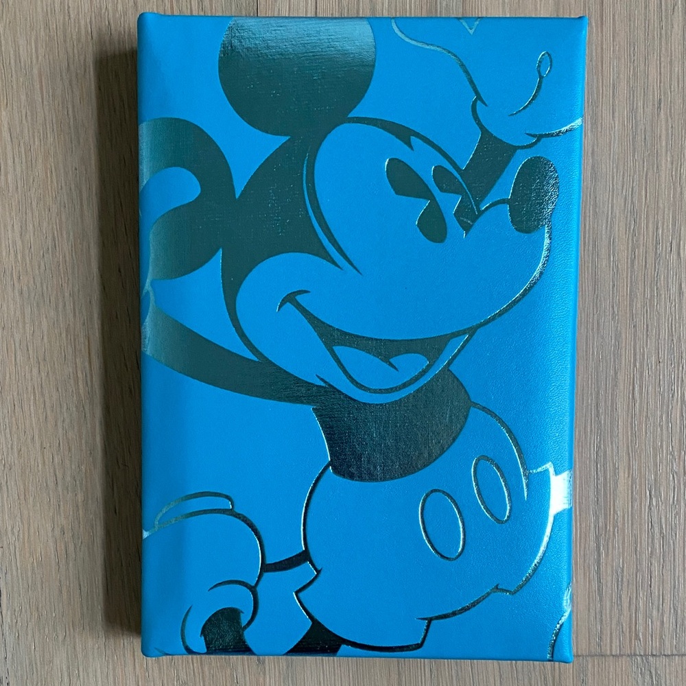 Teal Blue Disney Parks Mickey Mouse Journal